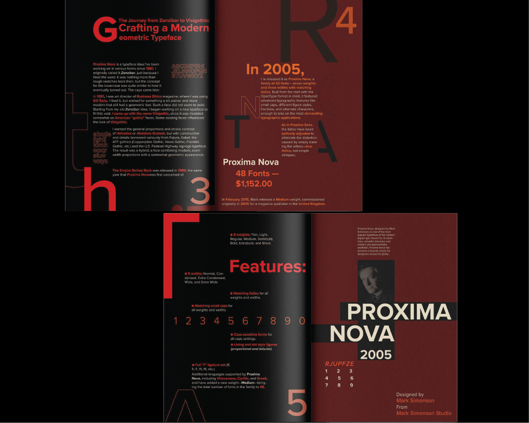Proxima Nova Booklet Image Placeholder